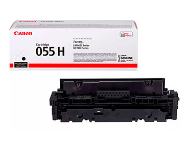 Картридж Canon 055H Bk черный для Сanon i-sensys MF740 series